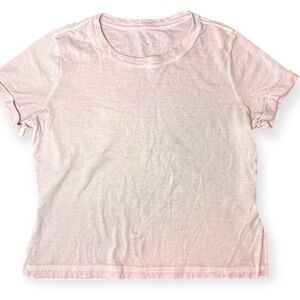 ATHLETA Women’s Light Pink Seasoft Short Sleeve Tee Size XS Style #868532